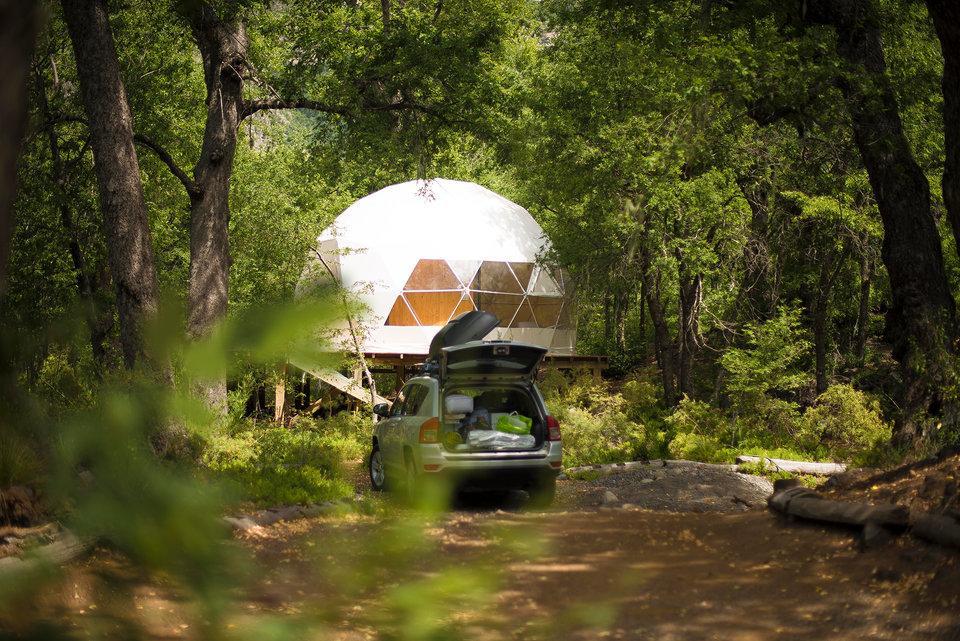 Glamping Domos Treepod Ξενοδοχείο Las Trancas Εξωτερικό φωτογραφία